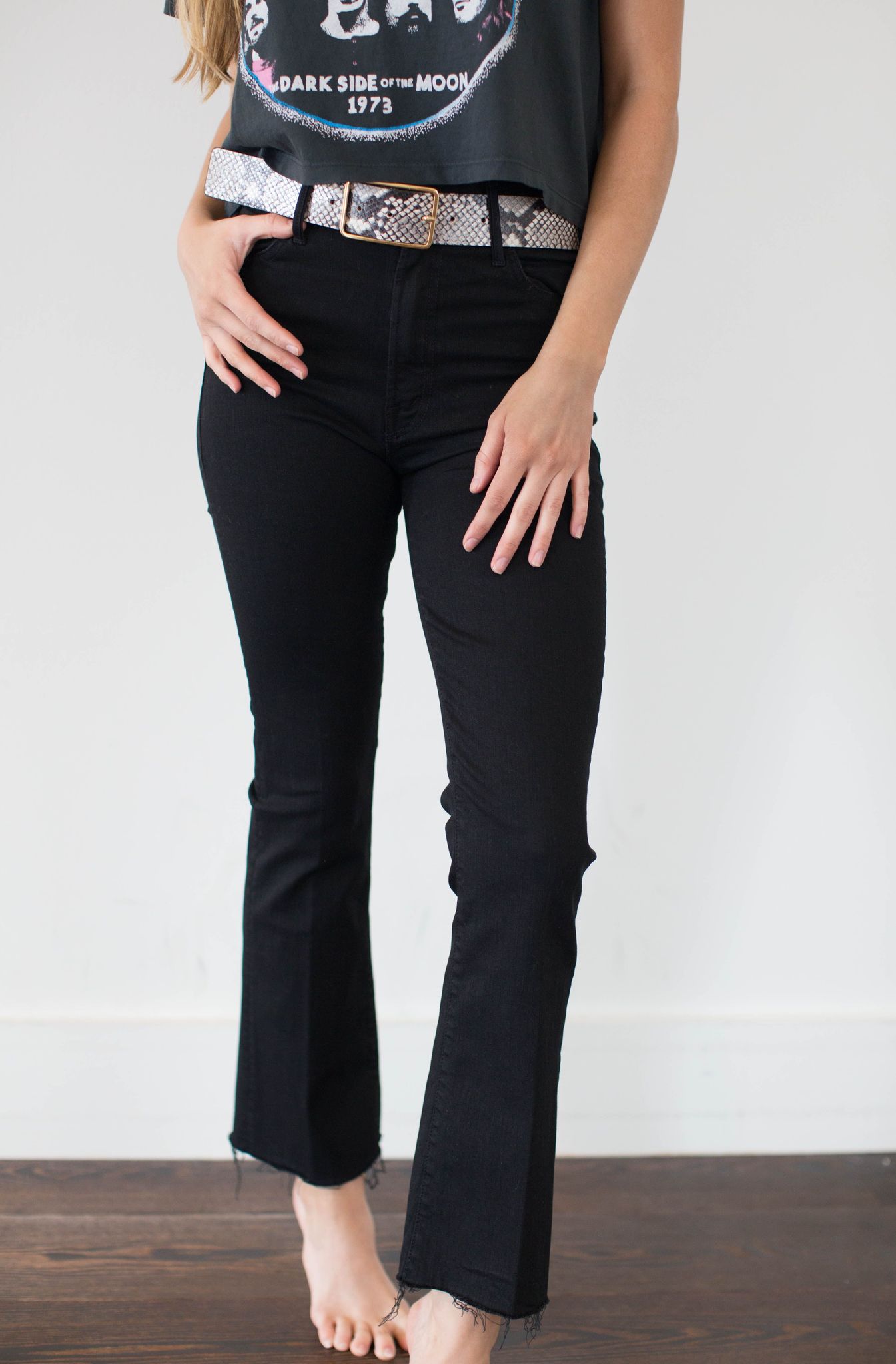 mother denim fray