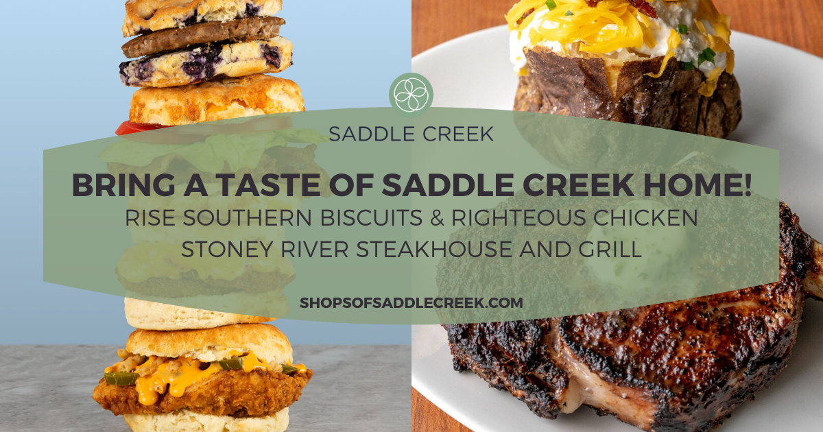 Bring a Taste of Saddle Creek Home! Saddle Creek