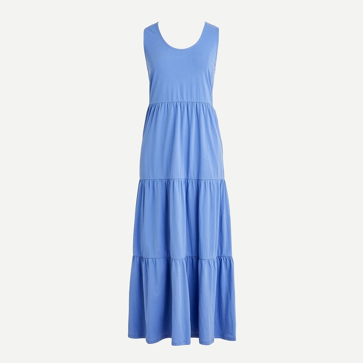 J. Crew Tiered Maxi Dress