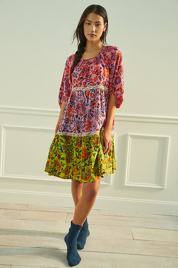 Mabel Mini Dress By Anthropologie