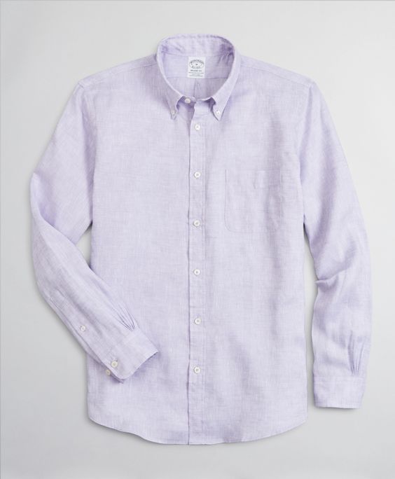 Regent Regular-Fit Irish Linen Sport Shirt