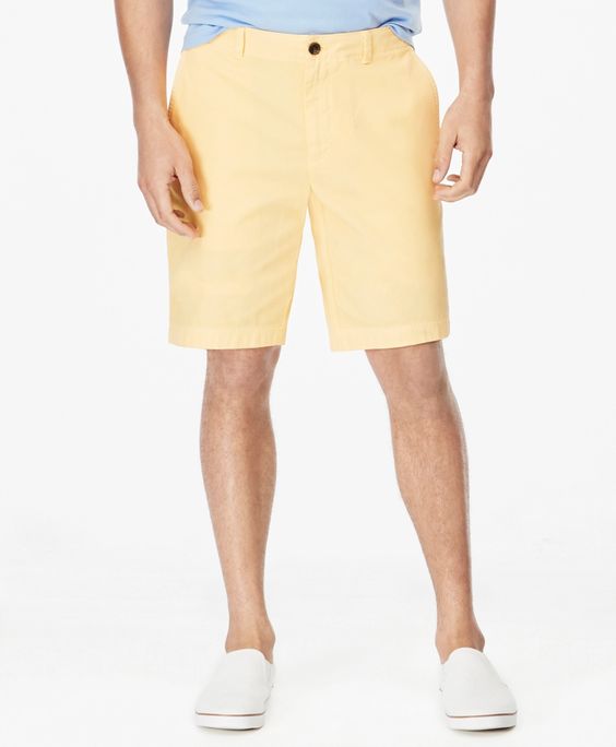 Washed Chino 10 Bermuda Shorts