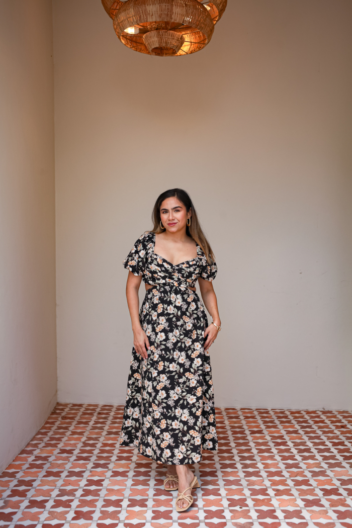Altar'd State Lillian Floral Dress 